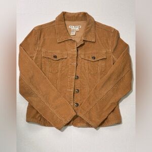 Vintage Y2K A.M.I Lightweight Corn Jacket Tan Denim Jacket